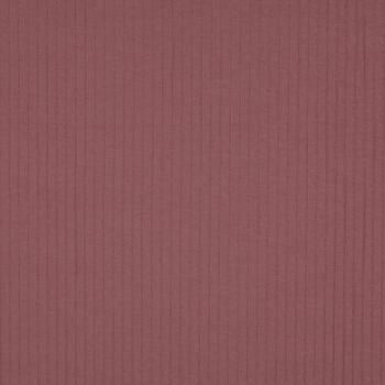 Rippjersey Waffeljersey Mauve, Nahaufnahme der Oberfläche